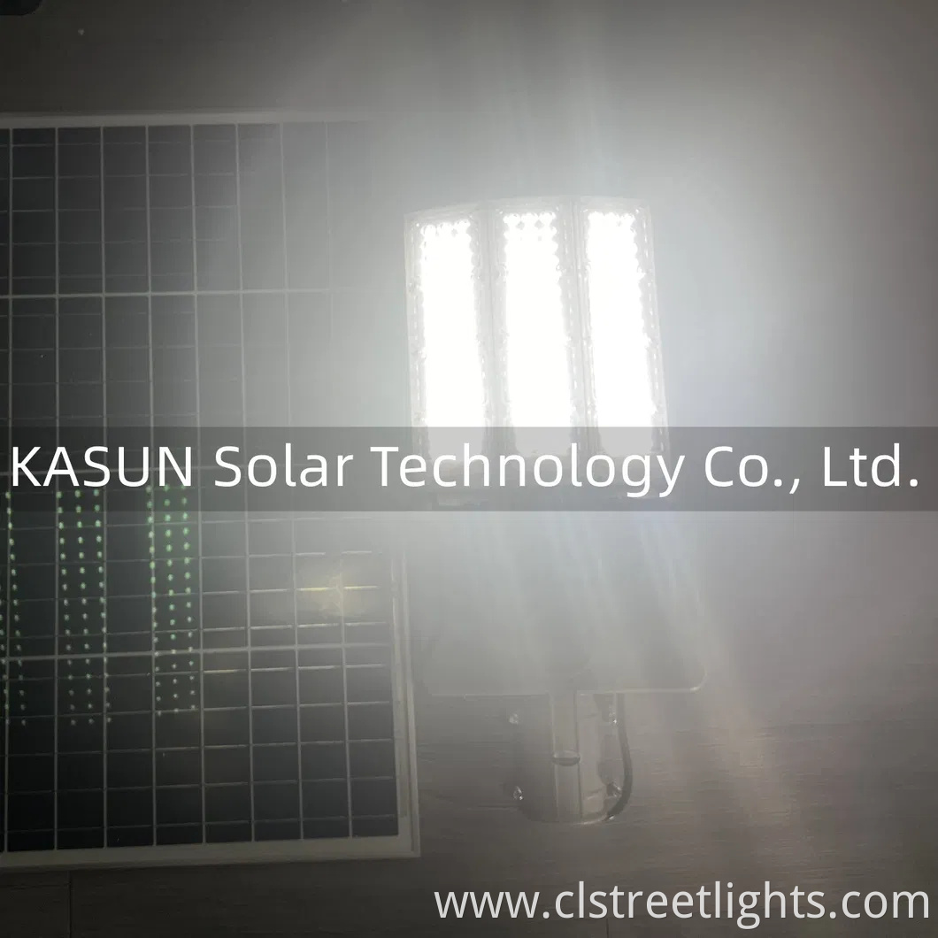 500W LED Parking Lot Light High Brightness Solar Street Light Split Type Security Lighting with Dusk-to-Dawn Waterproof IP65 LED Stadium Floodlight for Yard